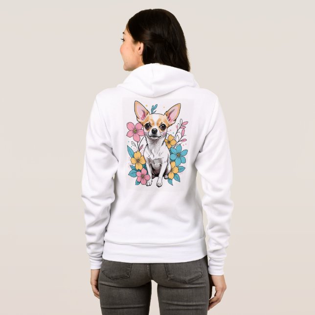 Spring Chihuahua Hoodie (Back Full)