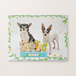 Spring Chihuahua's Jigsaw Puzzle