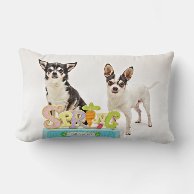 Spring Chihuahua's Lumbar Cushion (Front)