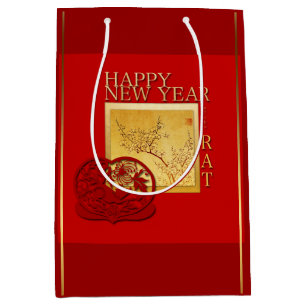 Spring Chinese Rat Year 2020 Medium Gift Bag