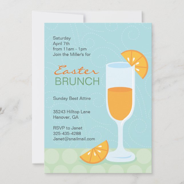 Spring Cocktail Party Inviations Invitation (Front)