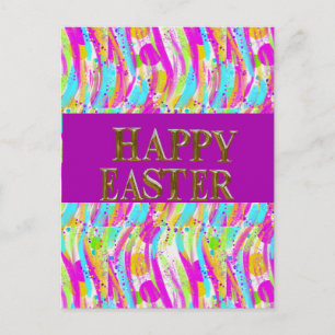 SPRING COLORS POSTCARD