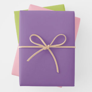 Spring Colors Set  Wrapping Paper Sheets