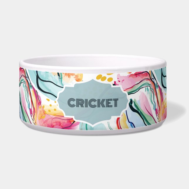 Spring Colours Abstract Colourful Background (Front)