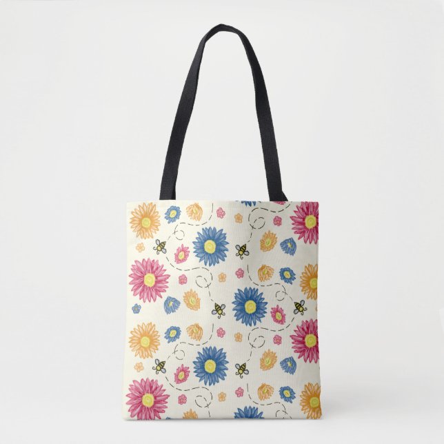 Spring Colours Tote Bag (Front)