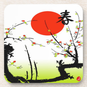 Spring Cork Coaster