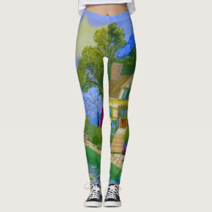 Spring Cottage Leggings