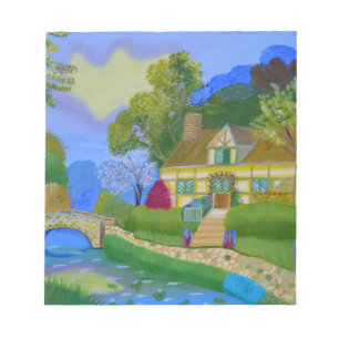 Spring Cottage Notepad