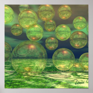 Spring Creation – Green & Gold Renewal Poster