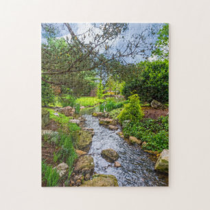 Spring Creek Painterly Jigsaw Puzzle