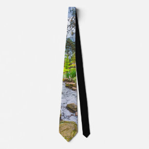 Spring Creek Painterly Tie