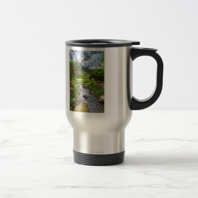 Spring Creek Painterly Travel Mug (Right)