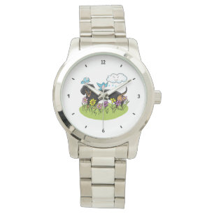 Spring Dachshund (black and tan) Cute dog Watch