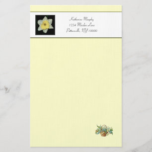 Spring Daffodil Stationery