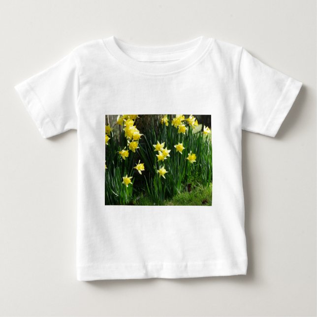 Spring Daffodils Baby T-Shirt (Front)