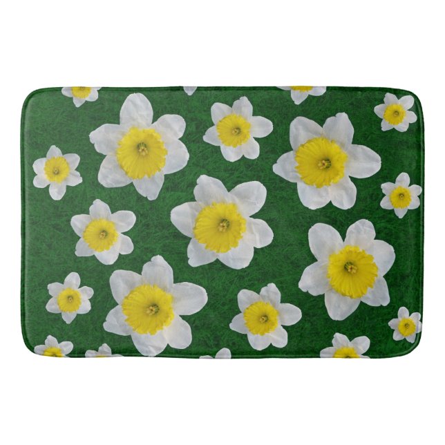 Spring Daffodils Bath Mat (Front)