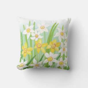 Spring Daffodils   Cushion