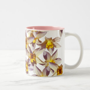 Spring Daffodils Floral  Photo Mug