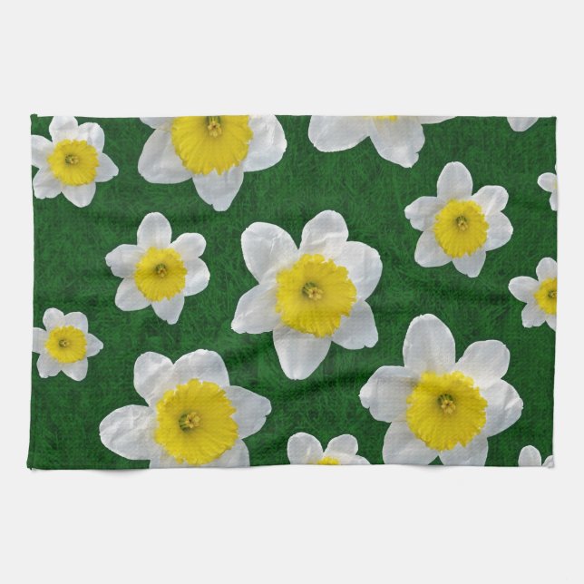 Spring Daffodils Tea Towel (Horizontal)