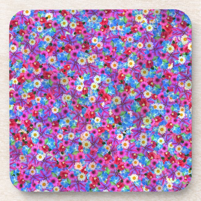 spring daisies coaster (Front)