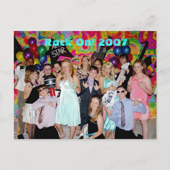 Spring Dance 060, Rock On! 2007 Postcard (Front)