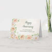 Spring Daughter & Son in Law Wedding Anniversary
