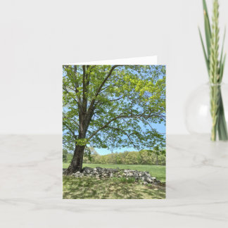 Spring Day in Monson Note Card