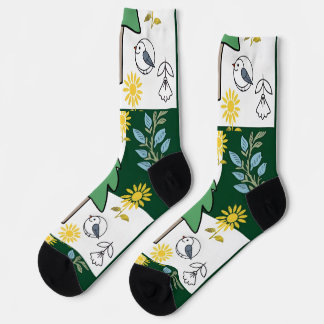 Spring design women's socks