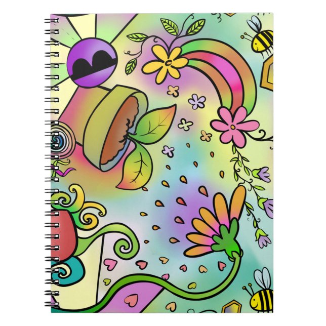 Spring Doodles Notebook (Front)