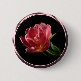 Spring Double Bloom Tulip Button