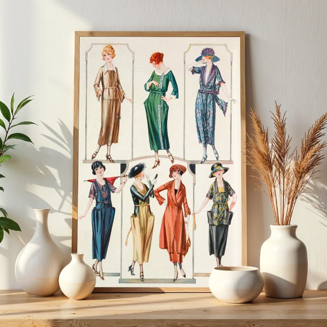 Spring Dresses. (1920) Poster (Creator Uploaded)