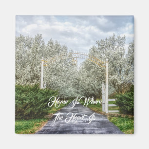 Spring Drive Home Magnet
