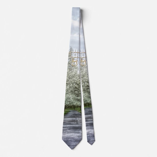 Spring Drive Home Neck Tie (Front)