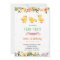 Spring duck party birthday invitation