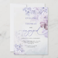 Spring dusty purple blue pink mauve flowers boho
