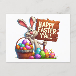 Spring Easter Handout - See Back!  Postcard