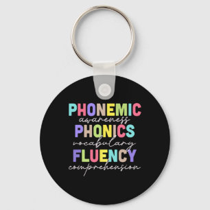Spring Easter Reading Teacher Science Of Reading Key Ring