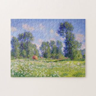 Spring Effect Giverny Monet Fine Art Jigsaw Puzzle