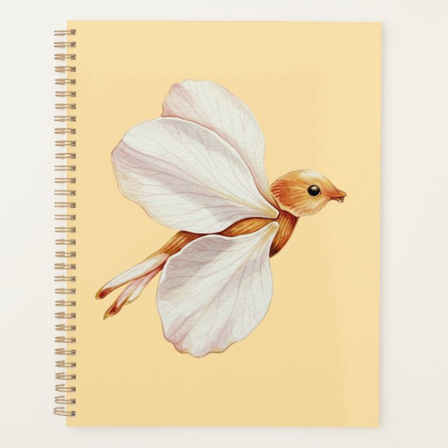 Spring elegant bird planner (Front)