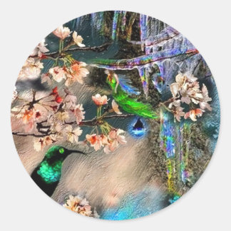 Spring Equinox Classic Round Sticker