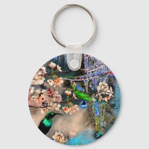 Spring Equinox, key-chain Key Ring