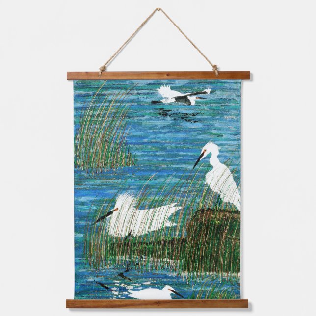 Spring Estuary  Hanging Tapestry (Front)
