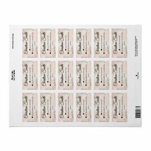 🌸 SPRING — “Ethereal Garden” Address Label