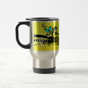 Spring Explosion Aluminium Travel Mug