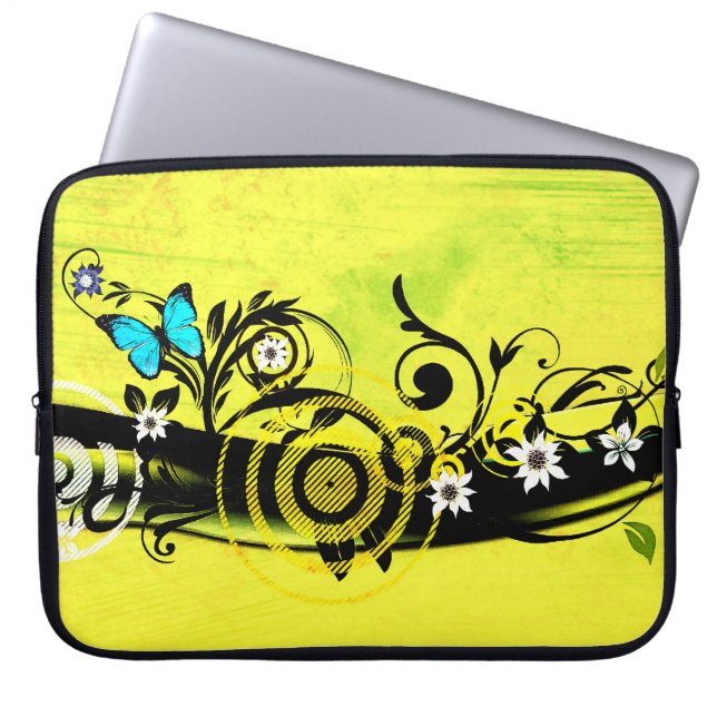Spring Explosion Laptop Sleeve (Front)