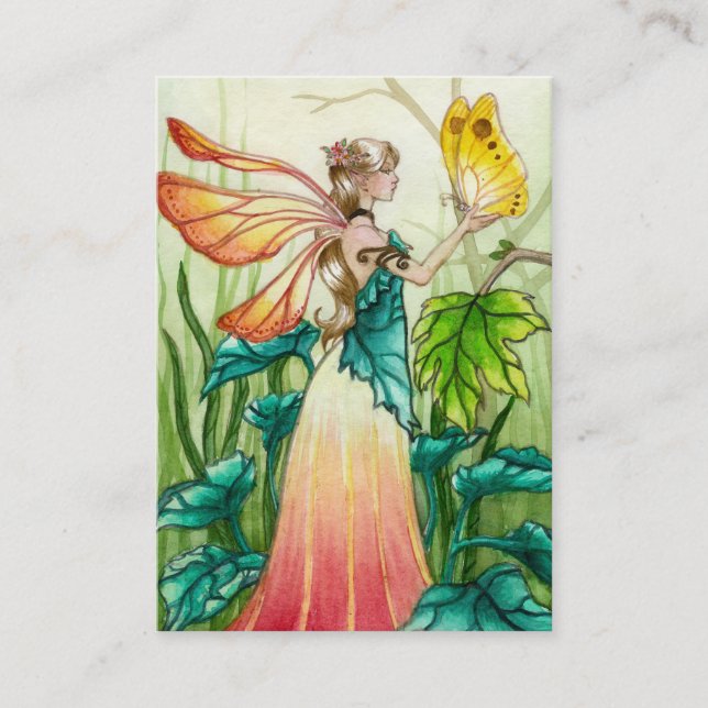 Spring Fairy Business Card (Front)