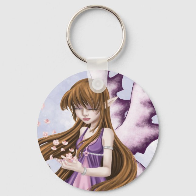 Spring Fairy Key Ring (Front)