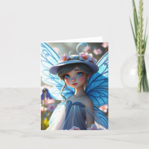 Spring Fairy Portrait Card
