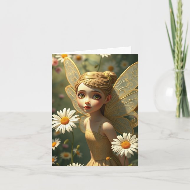  Spring Fairy Portrait Card (Front)