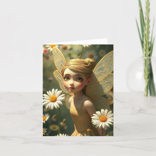Spring Fairy Portrait Card